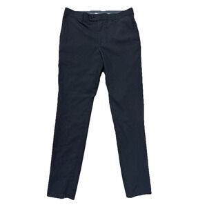 The Savile Row Company Black Brixton‎ Dress Pants Men's 34 W 40L